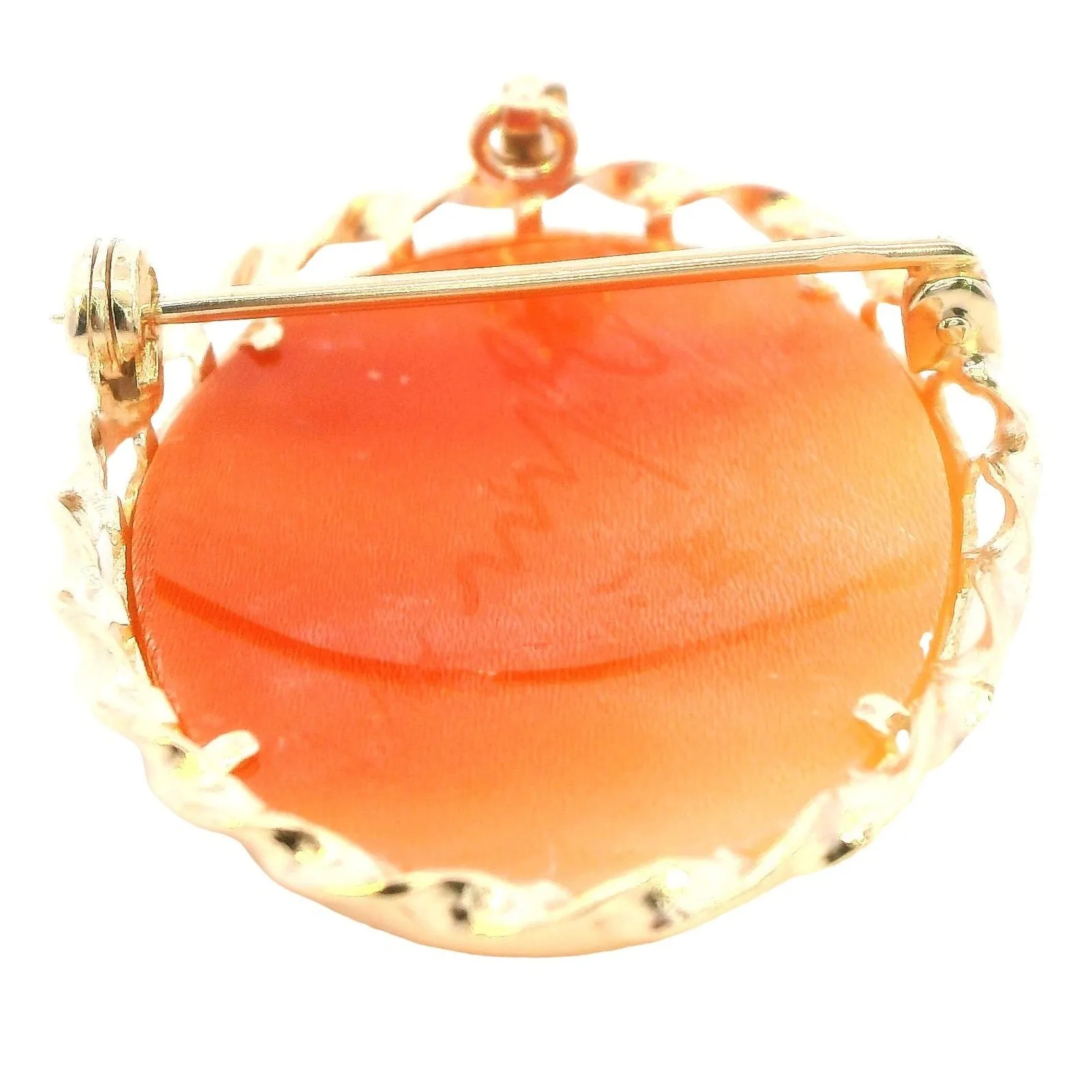 A Piece of History 9ct Yellow Gold Shell Cameo Brooch/Pendant