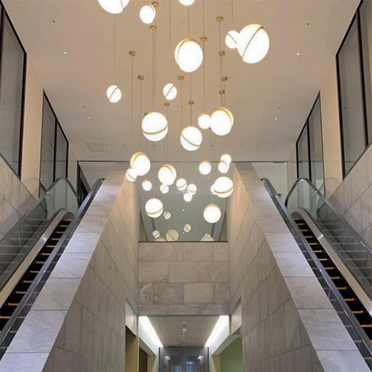 ANKUR CRESCENT MODERN GLOBE HANGING LIGHT