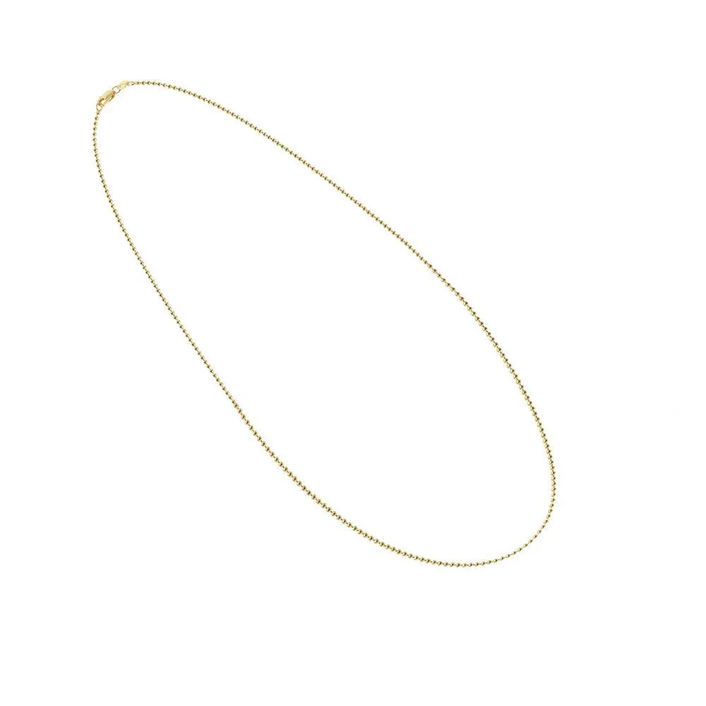 Ball Chain Necklace 18"