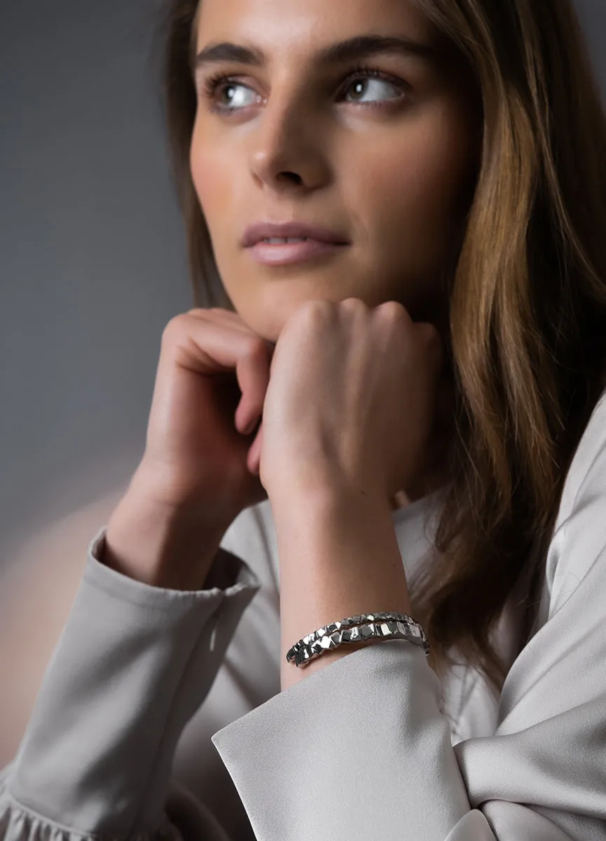 Bangle | Morph  | Massive Cuff  | Silver Plated