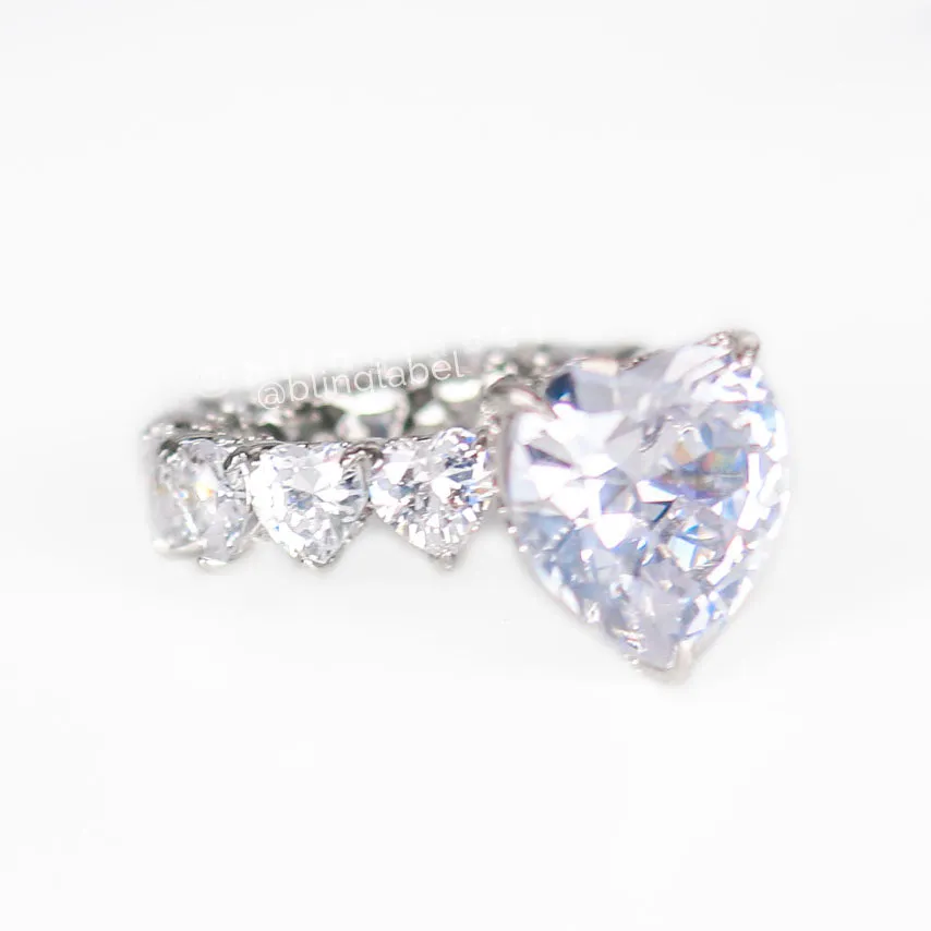 'Cherish' Heart Diamond Ring