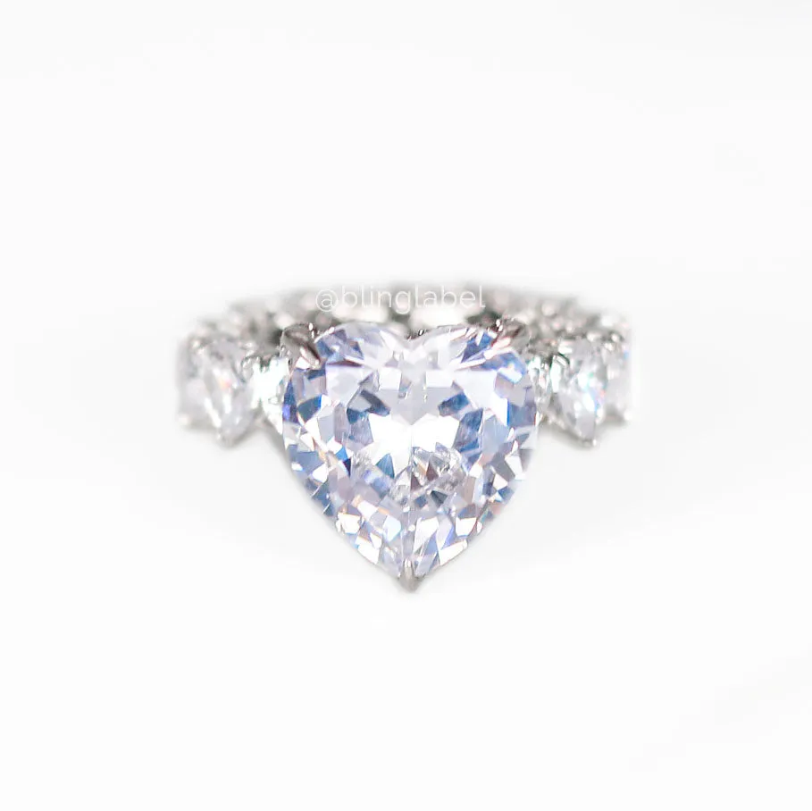 'Cherish' Heart Diamond Ring