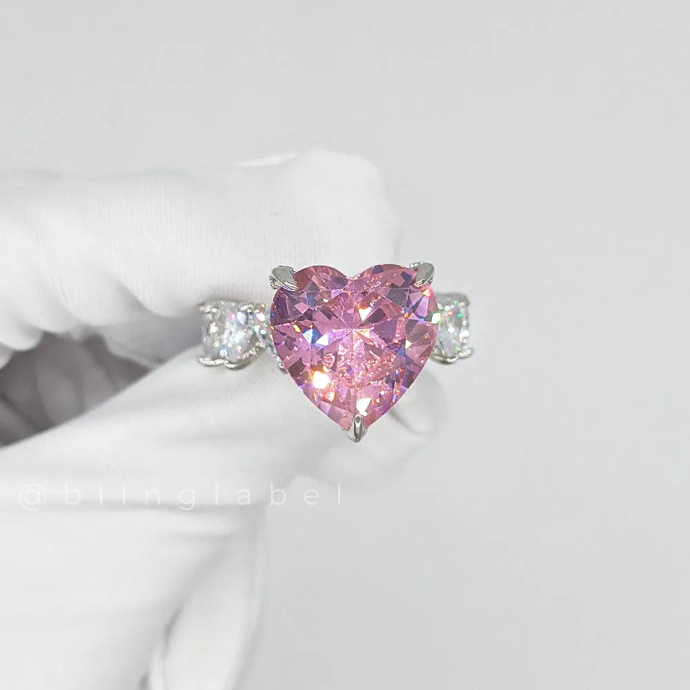 'Cherish' Heart Diamond Ring