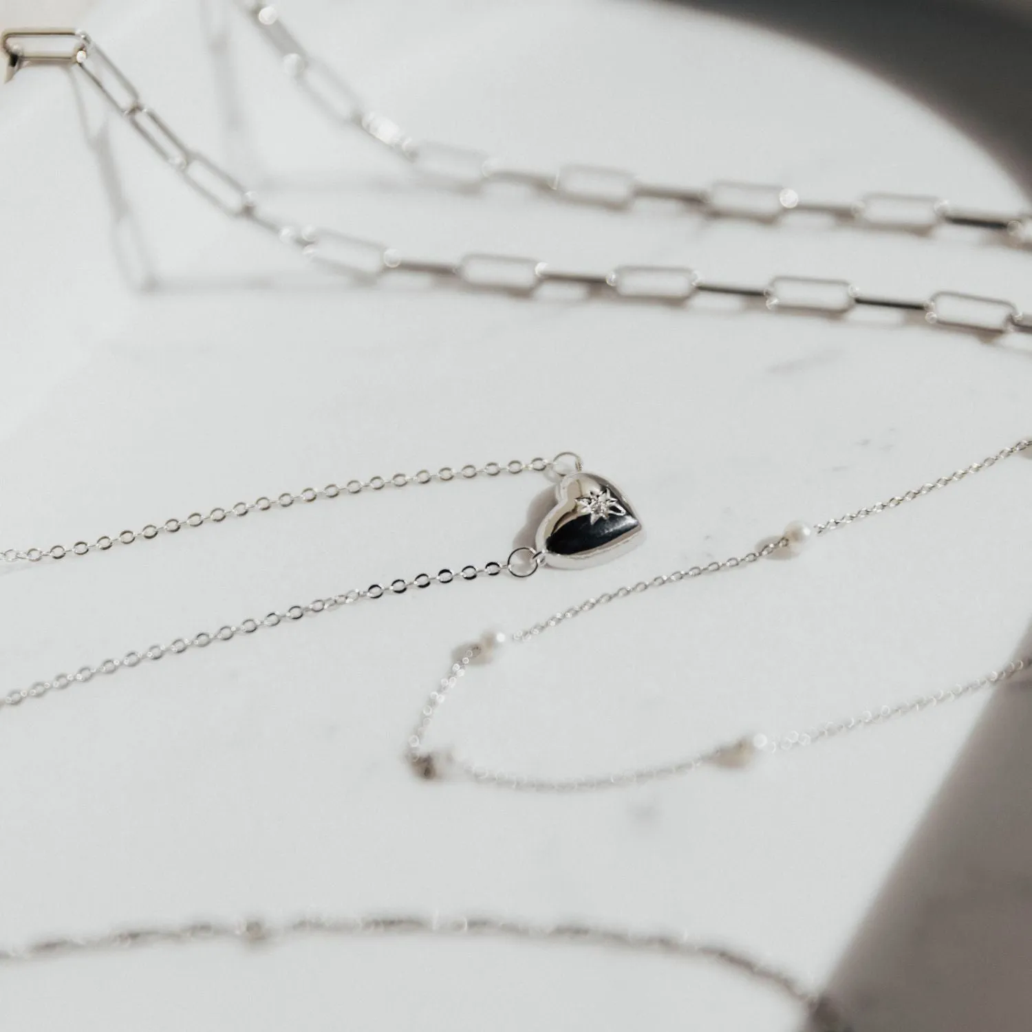 Cora Necklace (Silver)