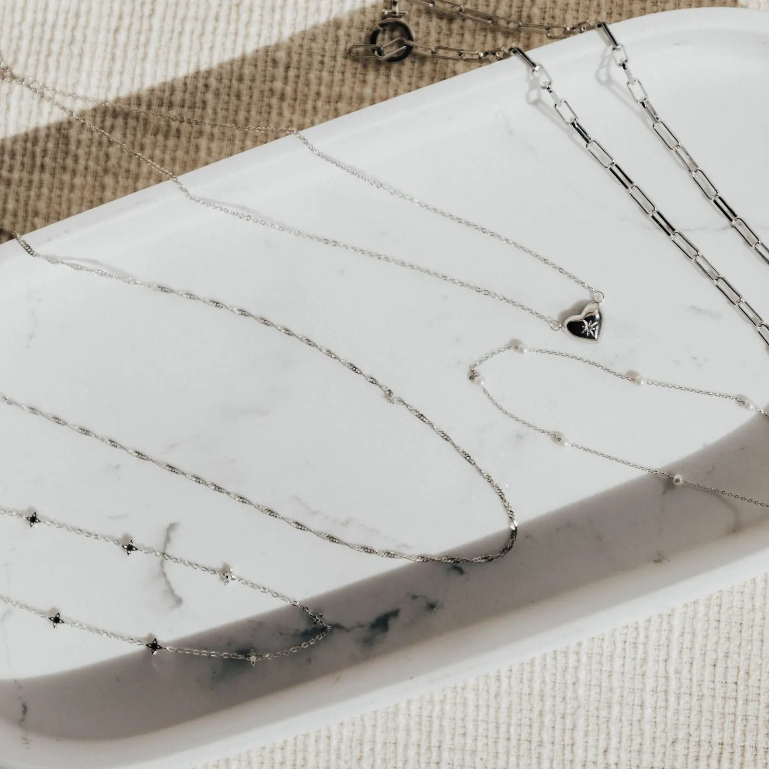 Cora Necklace (Silver)