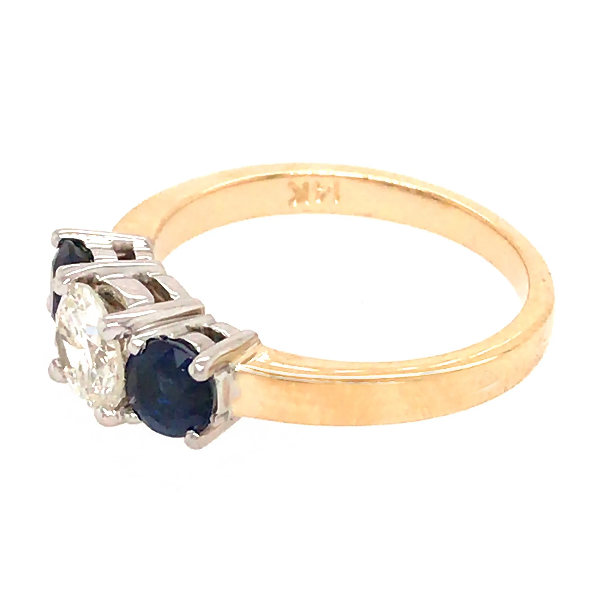 Diamond and Sapphire Ring