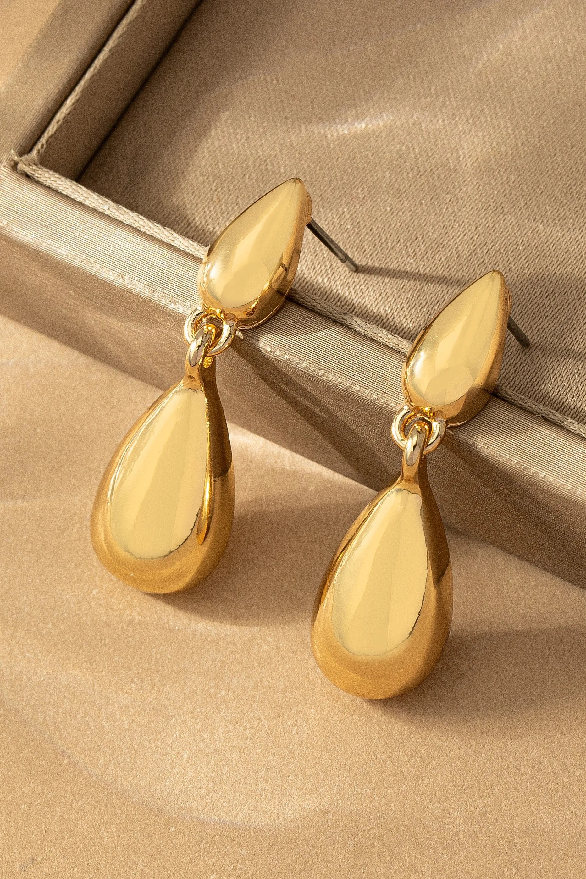 Double Teardrop Earrings
