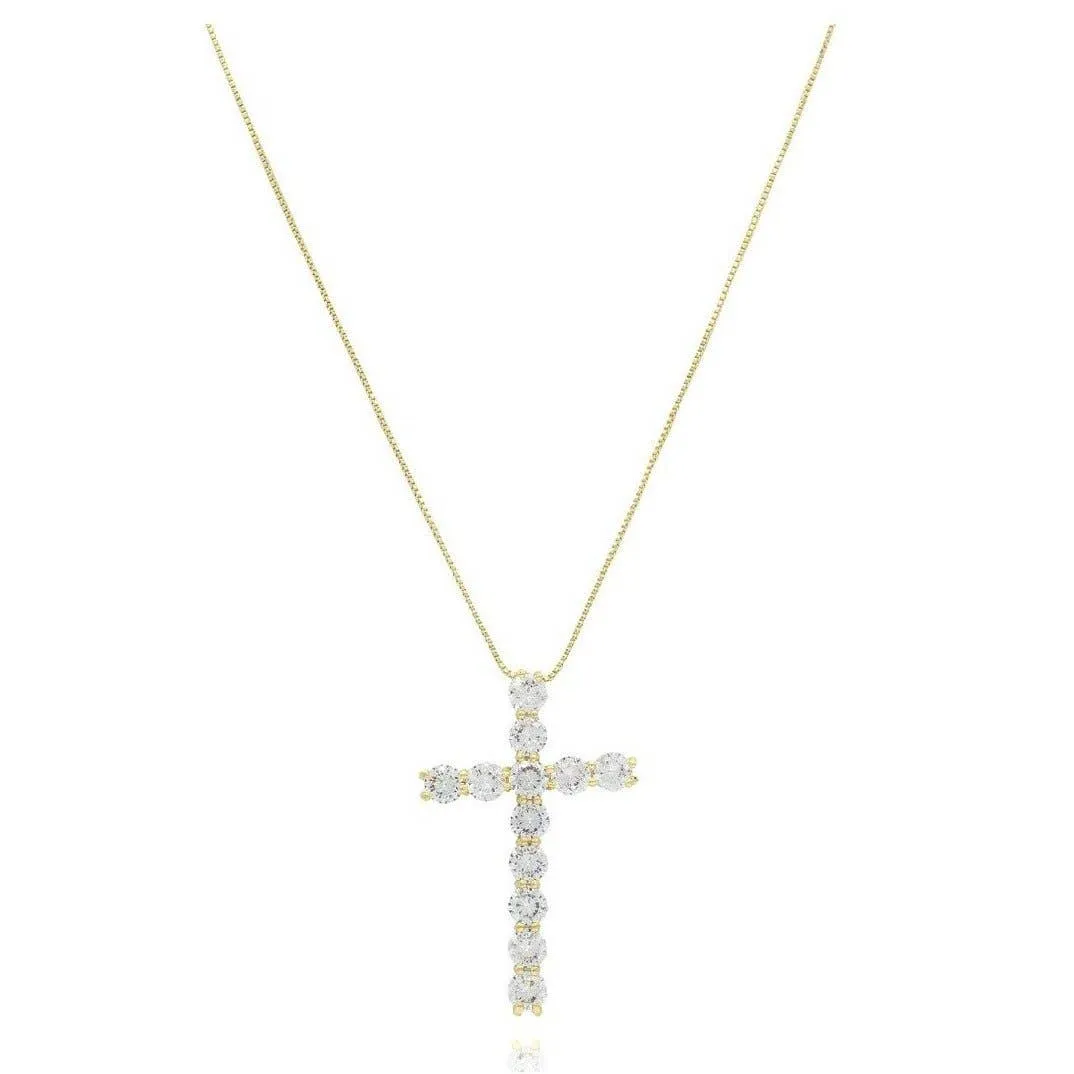 FAITH CROSS PENDANT | SAHIRA