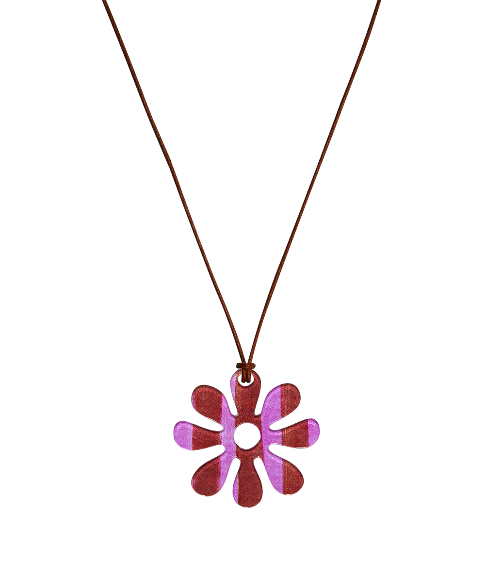 Fleurie Striped Necklace