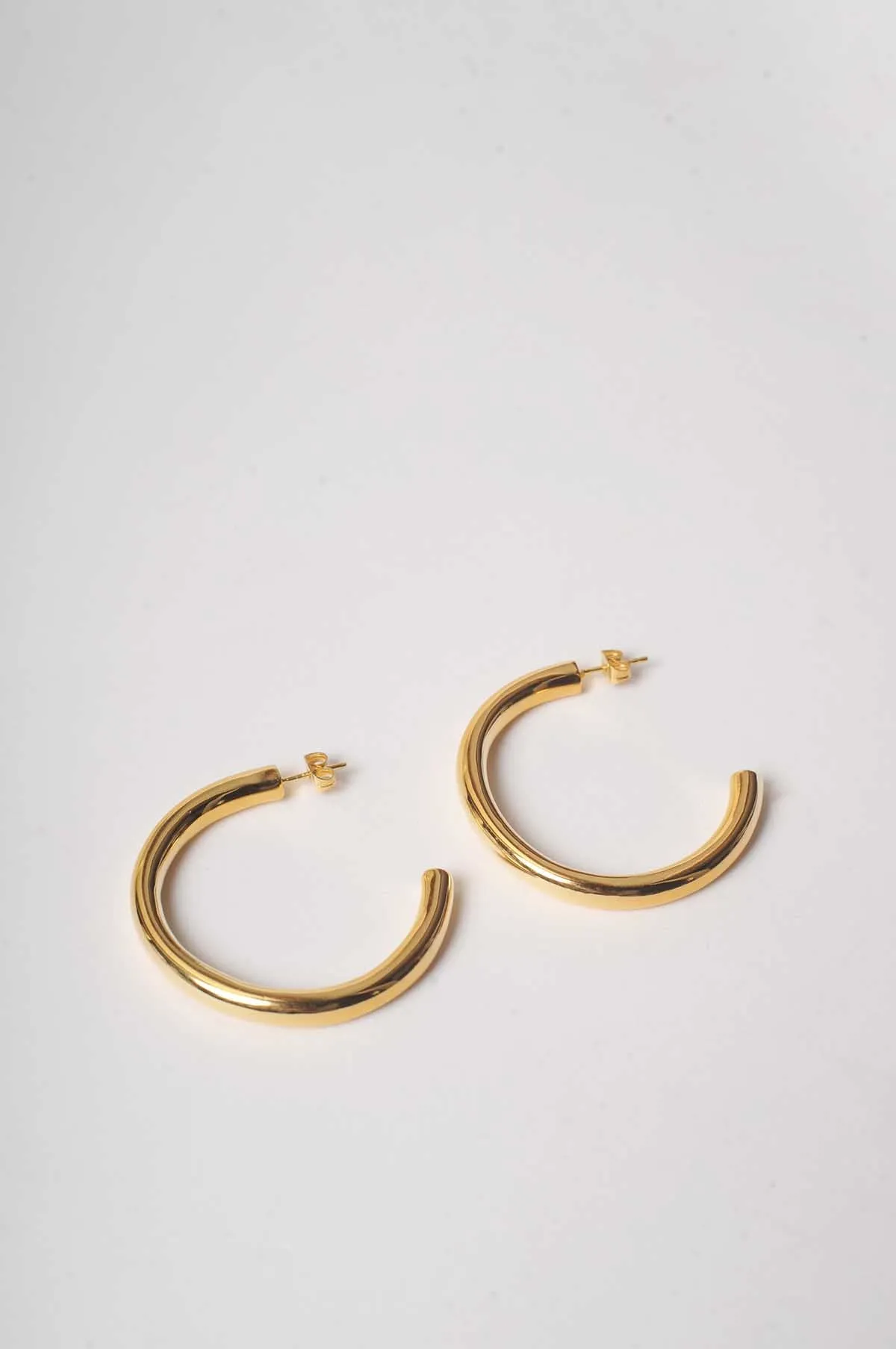 Gold Chunky Hoops
