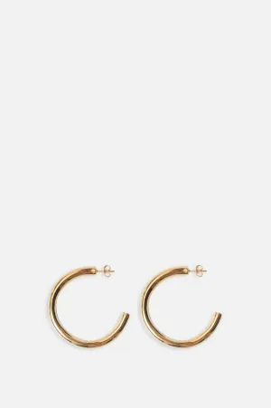 Gold Chunky Hoops