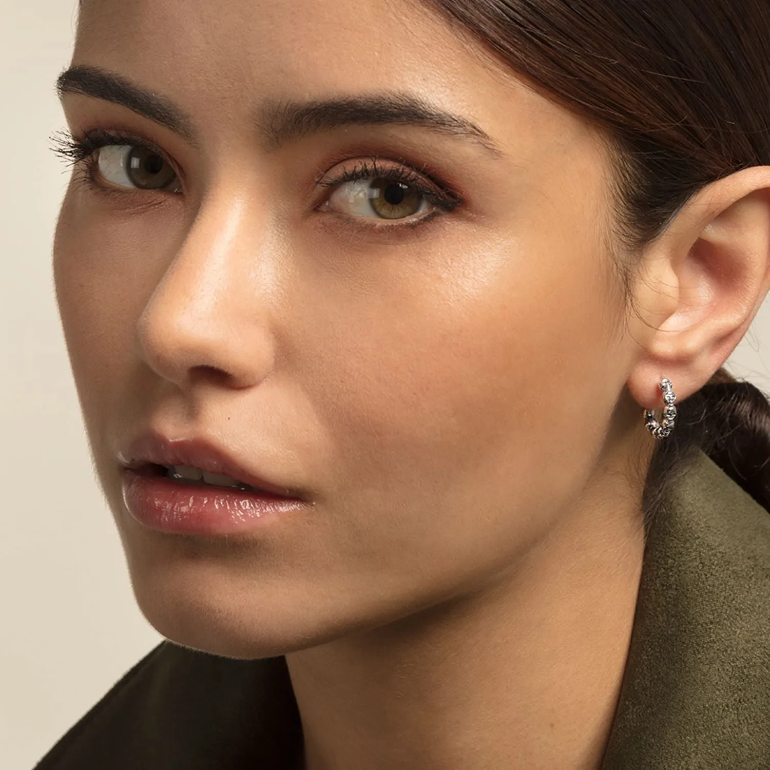 Hoop Earrings "Skulls"