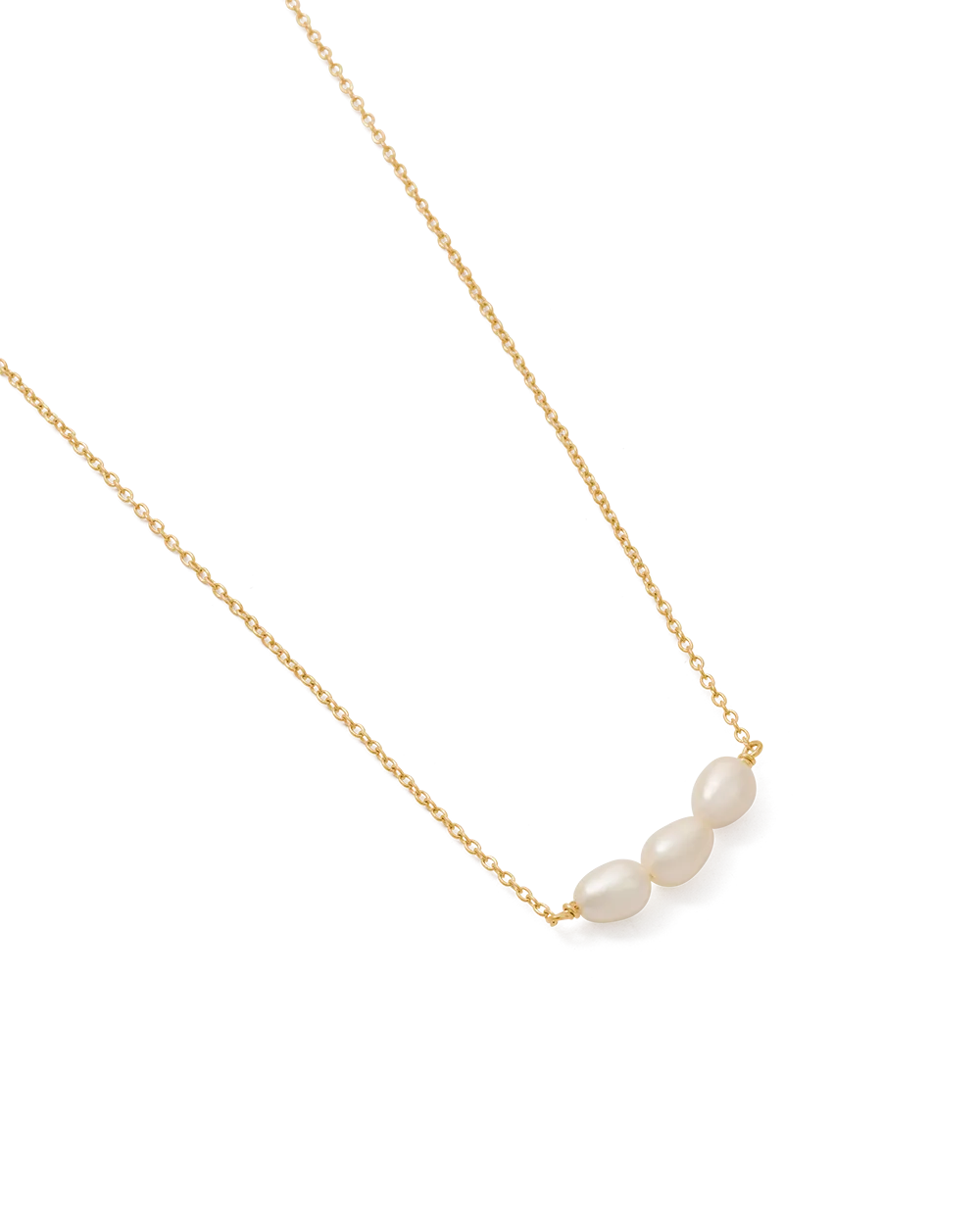 Kirstin Ash Isole Pearl Necklace- Gold