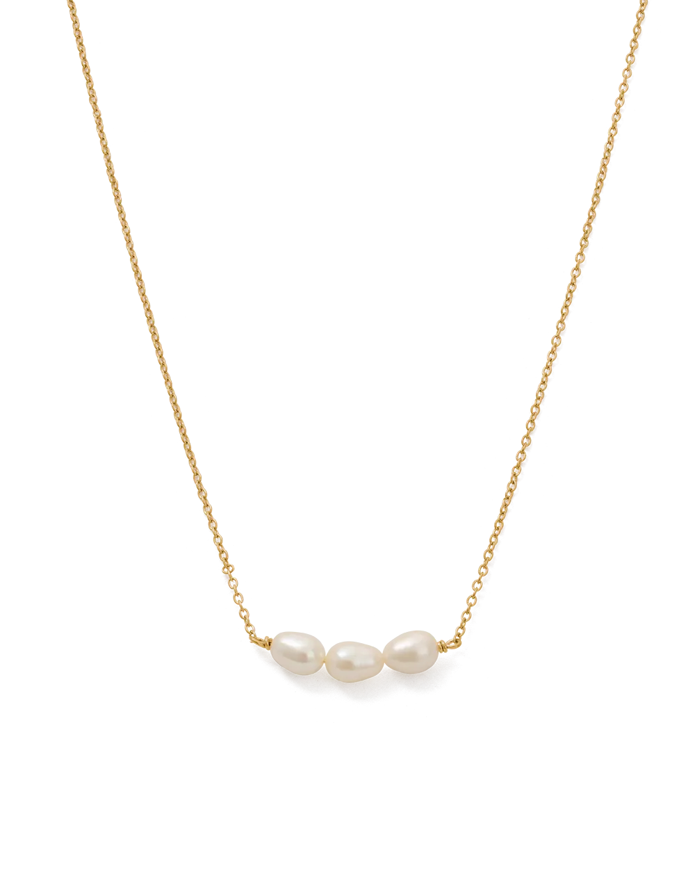 Kirstin Ash Isole Pearl Necklace- Gold