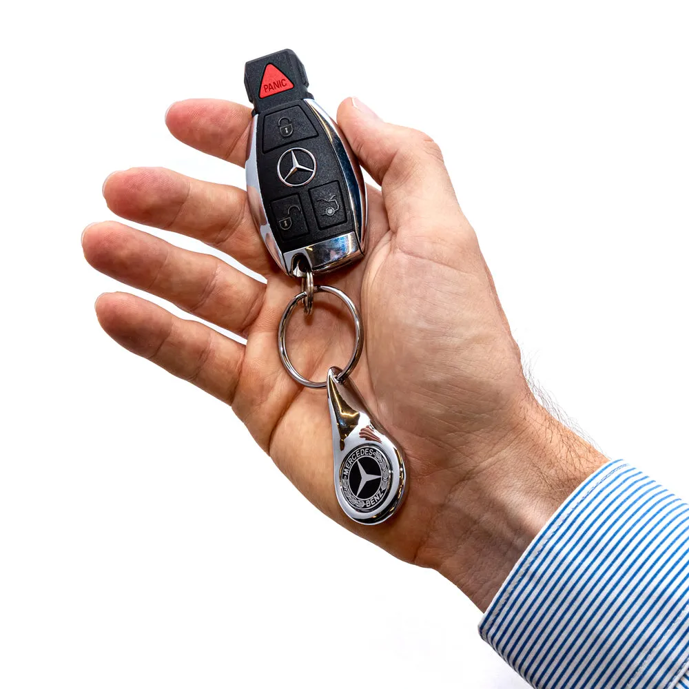 Mercedes-Benz Teardrop Keychain