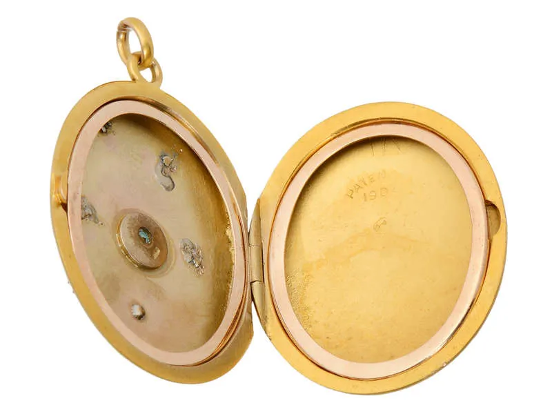 Monogram Me - Diamond Gold Initial Locket