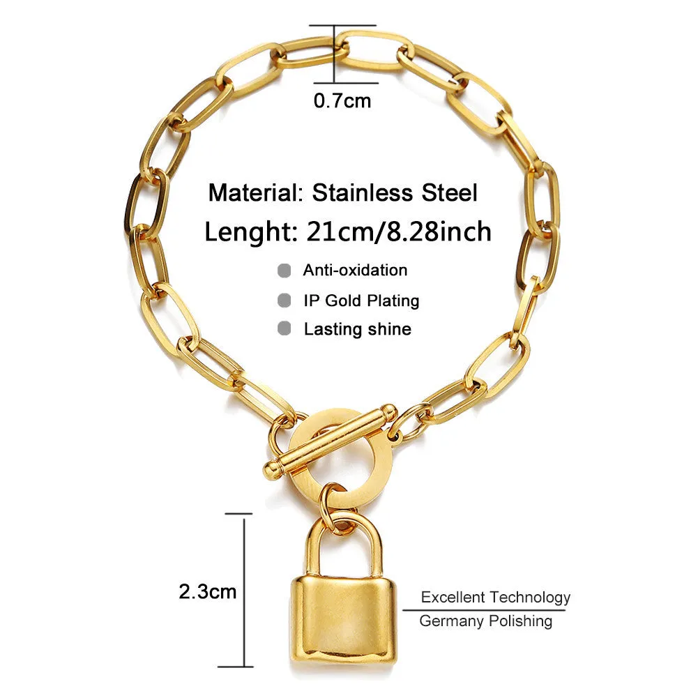 Padlock Pendant OT Clasp