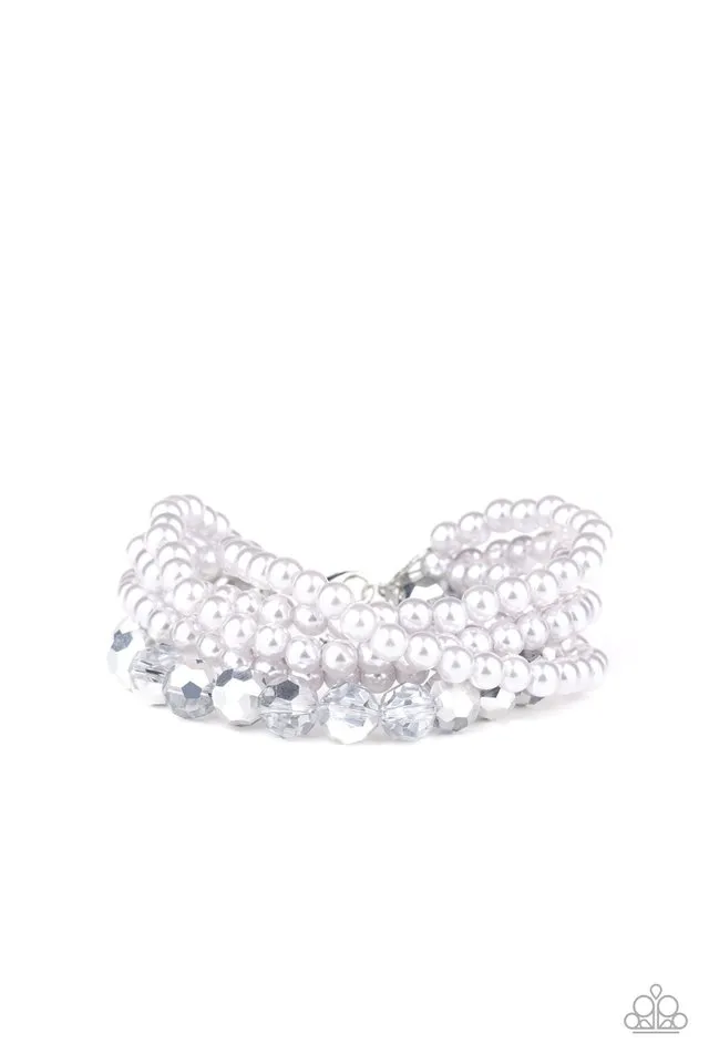 Paparazzi Bracelet ~ Refined Renegade - Silver