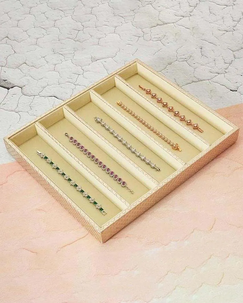 Premium Faux Leather Jewellery Tray | 13 x 11 inches