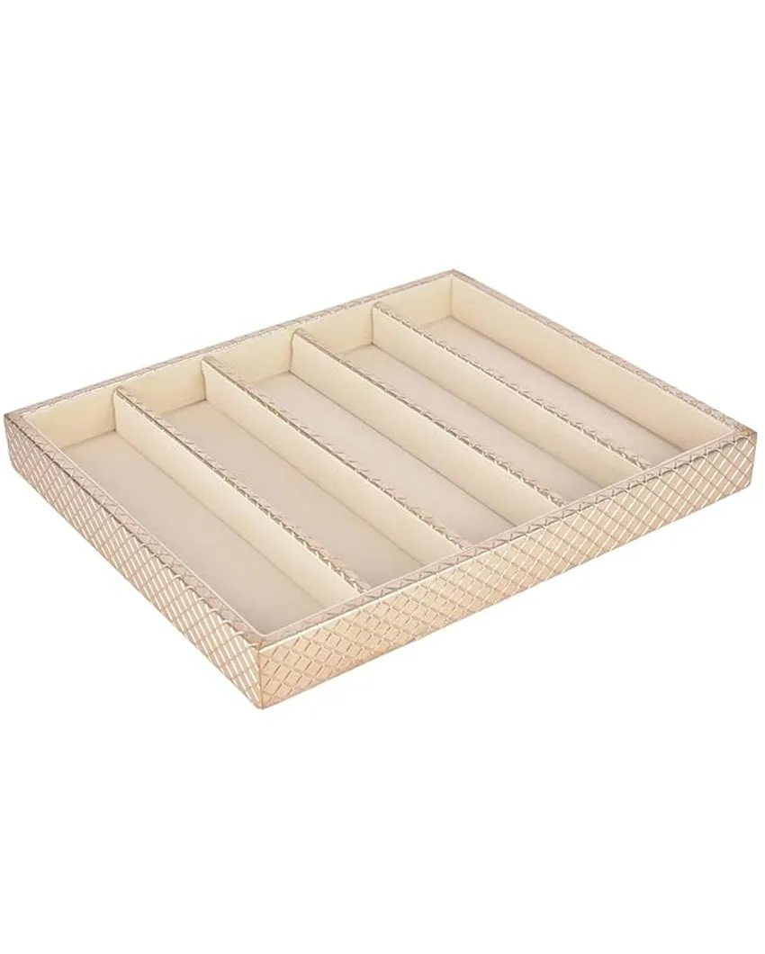 Premium Faux Leather Jewellery Tray | 13 x 11 inches