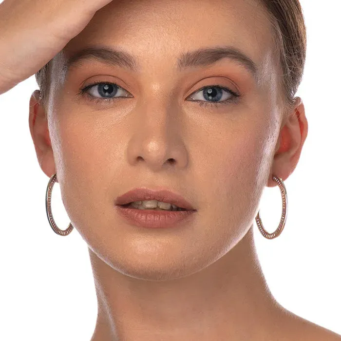 Prismatic Elegance Hoops