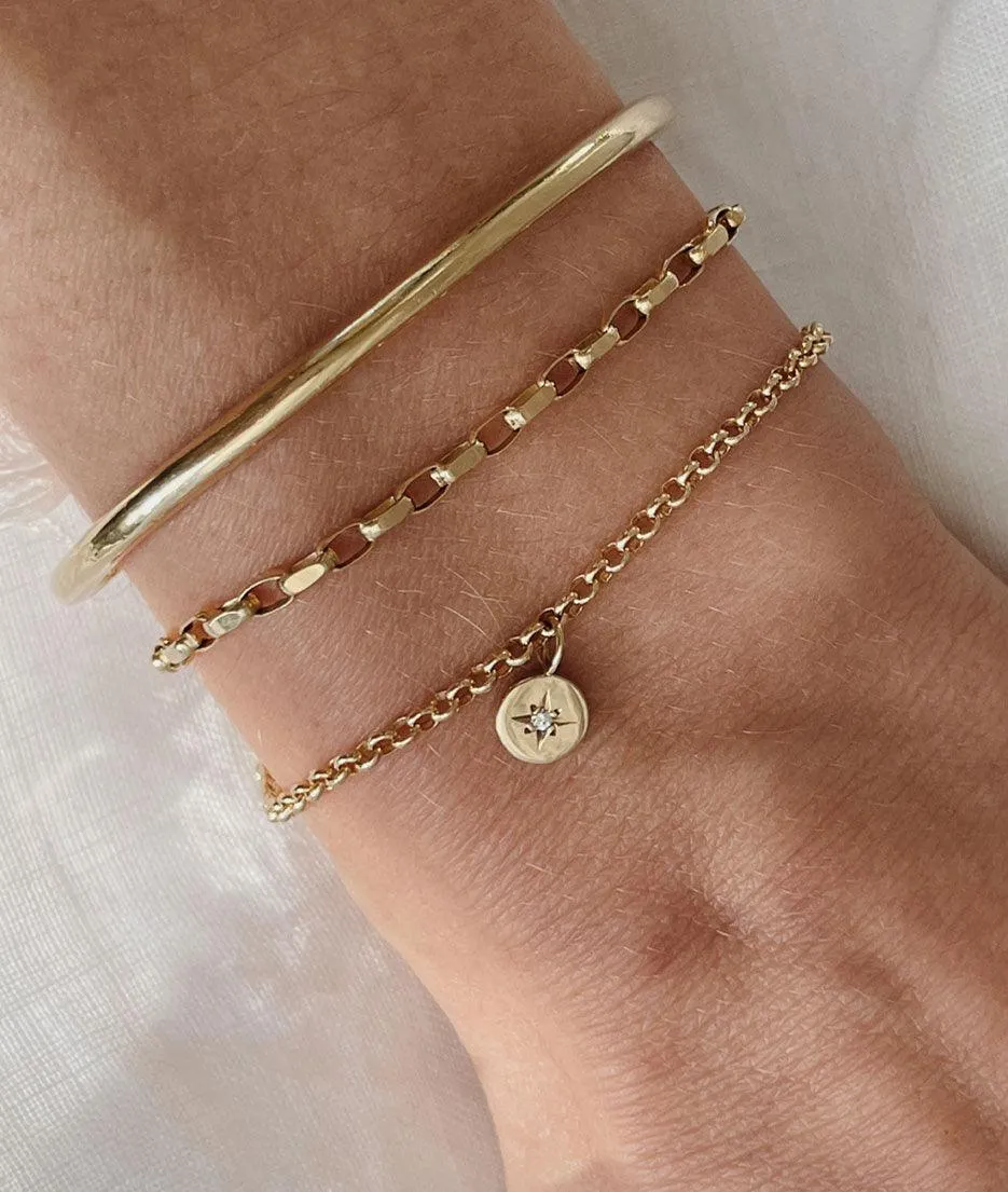READYMADE Diamond Cut Bracelet Chain