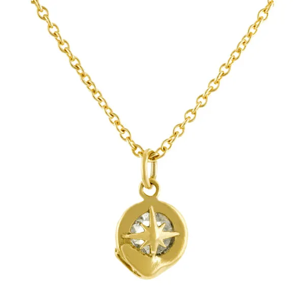 Rose Cut Diamond Ouroboros Pendant- Heirloom by Doyle & Doyle