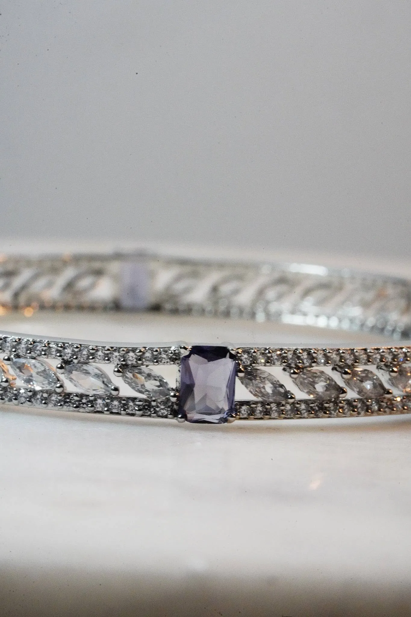 Sanya - AD Bangles (Set of 4)