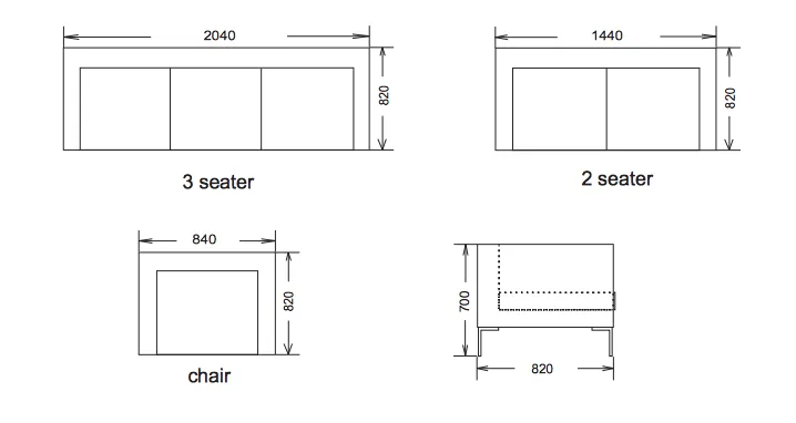 Sofa New York -Custom Made In Sydney Please Contact The Store For Pricing