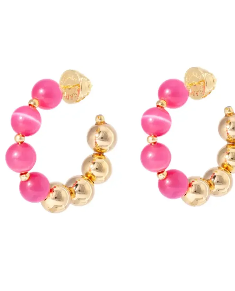 Talis Chains Tokyo Pink Gold Earrings