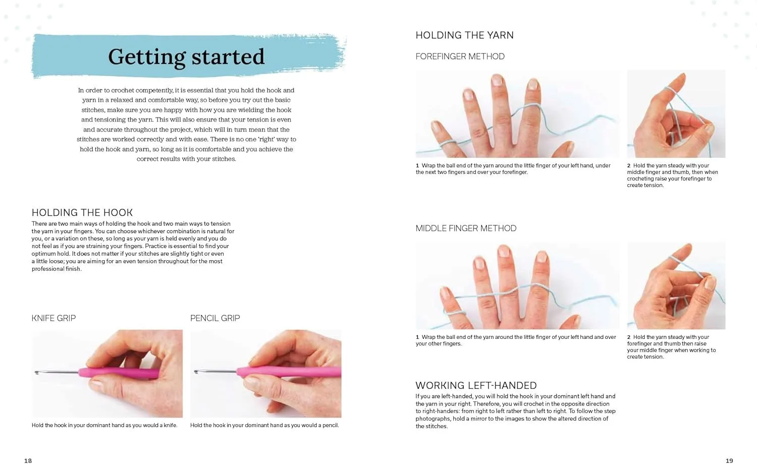 The Beginner's Guide to Crochet, Claire Montgomerie