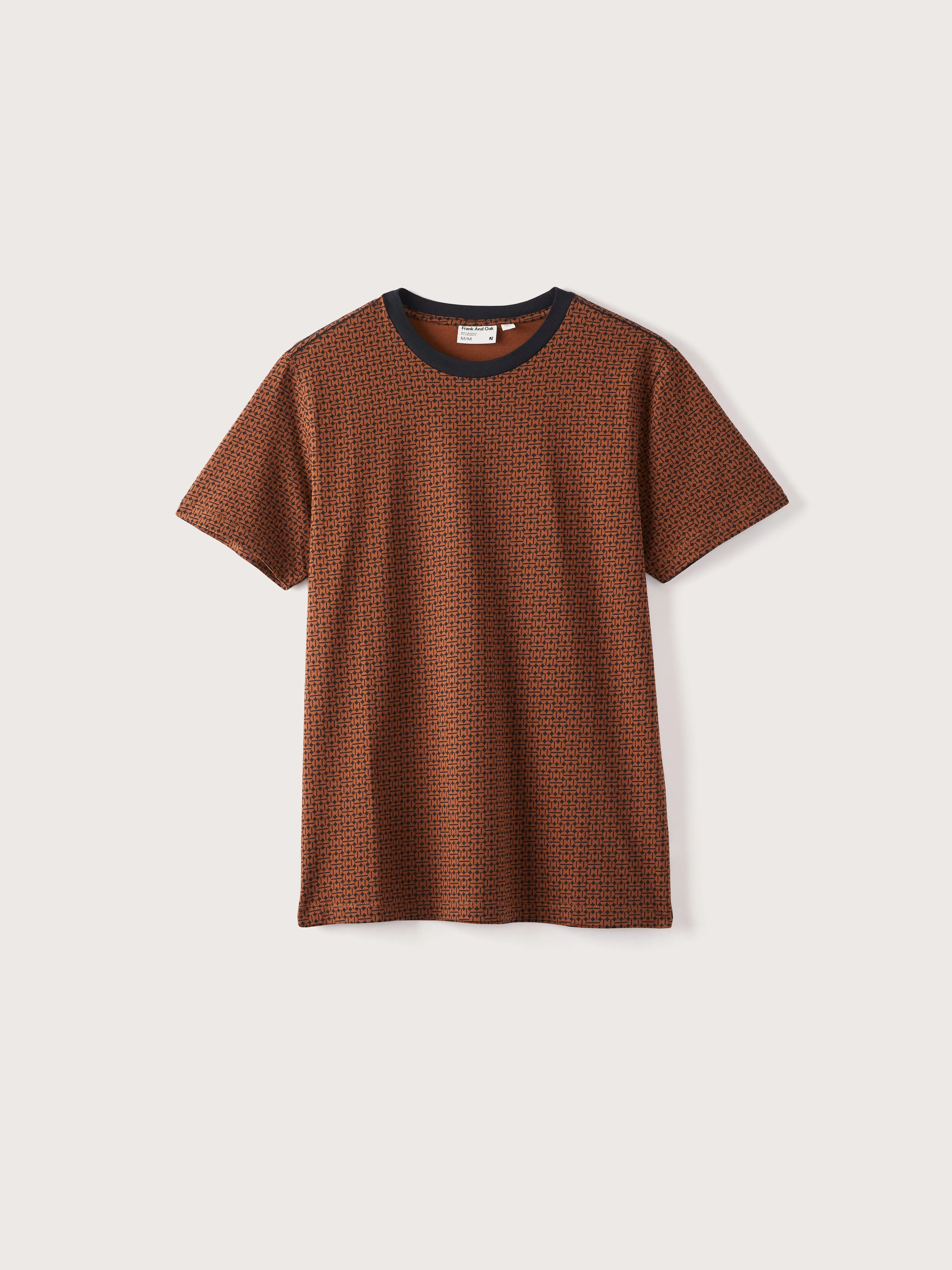 The Graphic Slim Fit T-Shirt in Burnt Orange