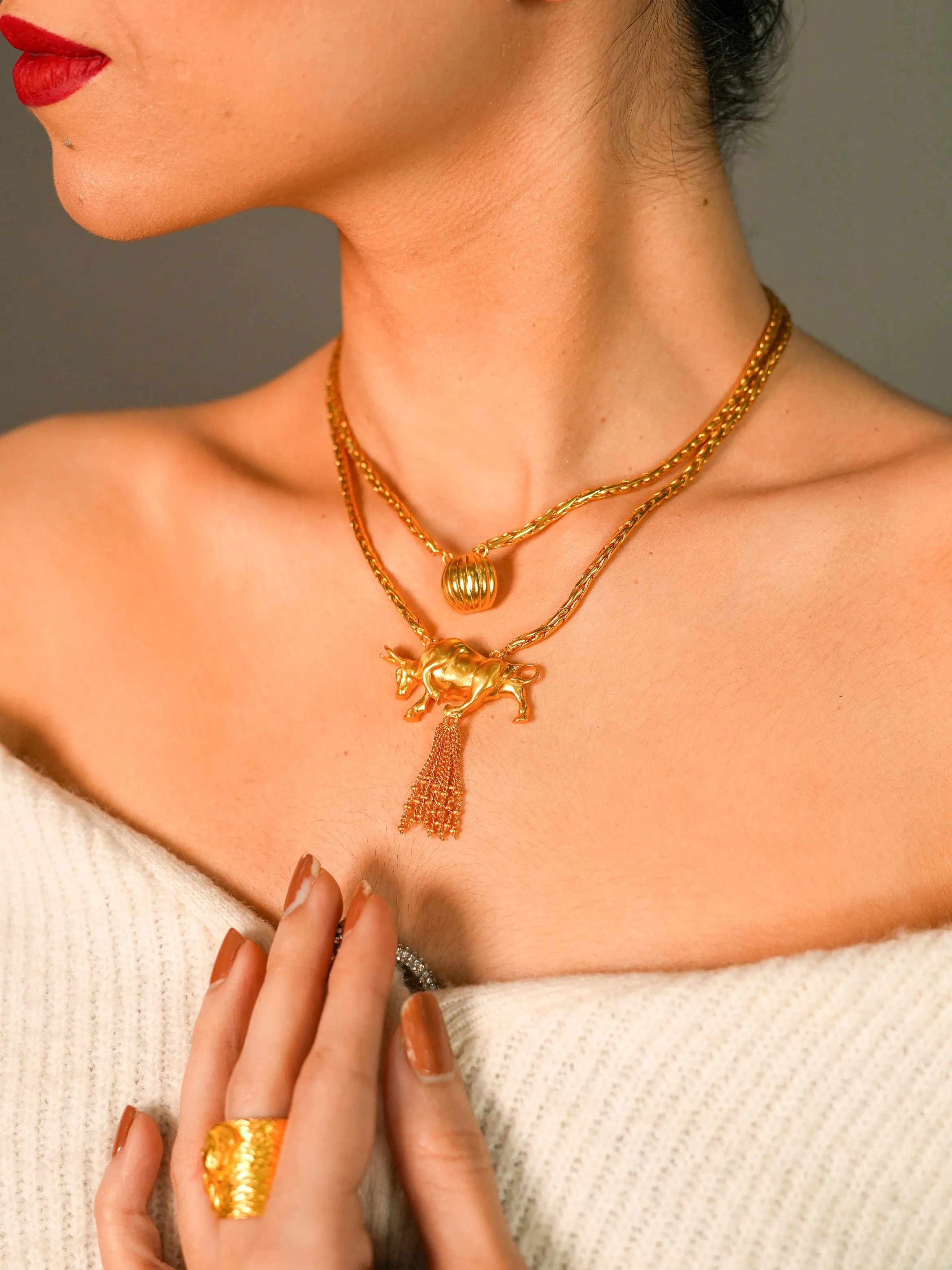 Toro Twin Necklace