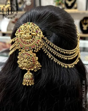 Traditional Choti Jadai Billai With Mattal JH4748