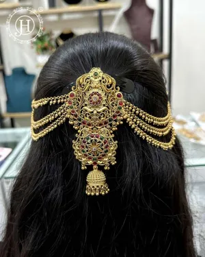 Traditional Choti Jadai Billai With Mattal JH4754