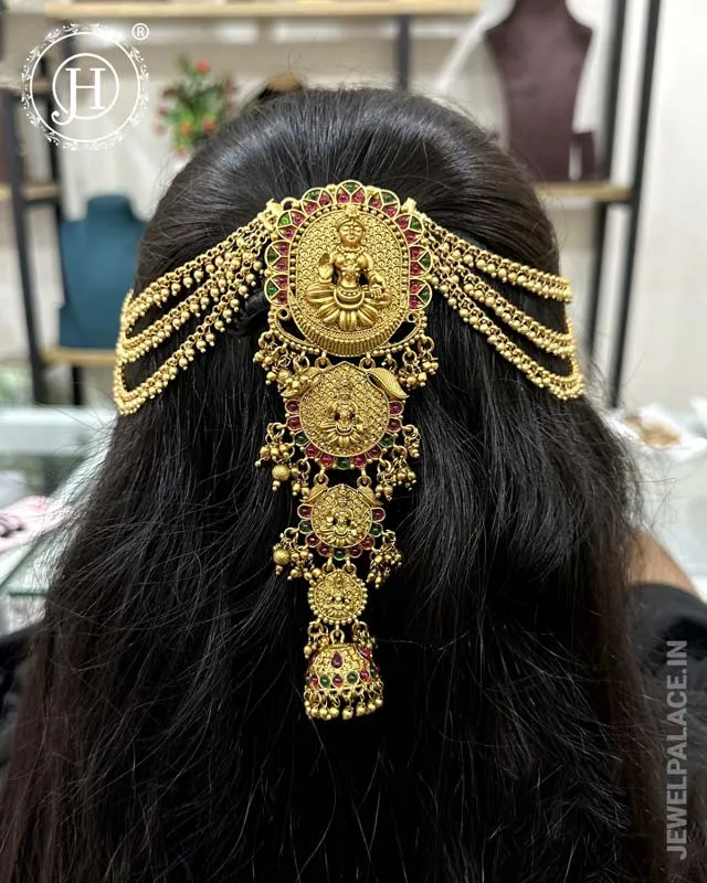 Traditional Choti Jadai Billai With Mattal JH4757