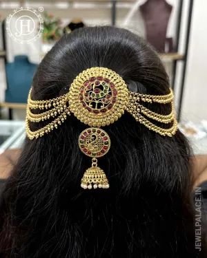 Traditional Choti Jadai Billai With Mattal JH4758