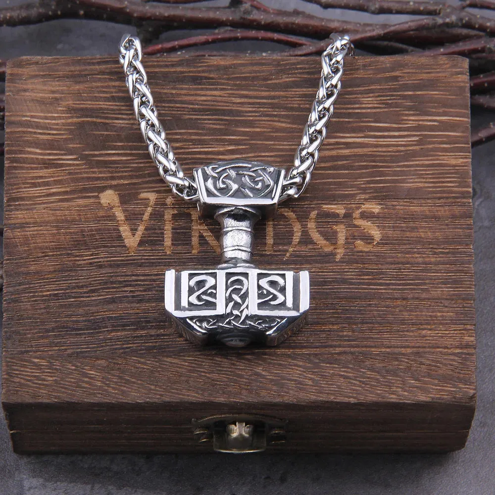 Viking Mjolnir Necklace