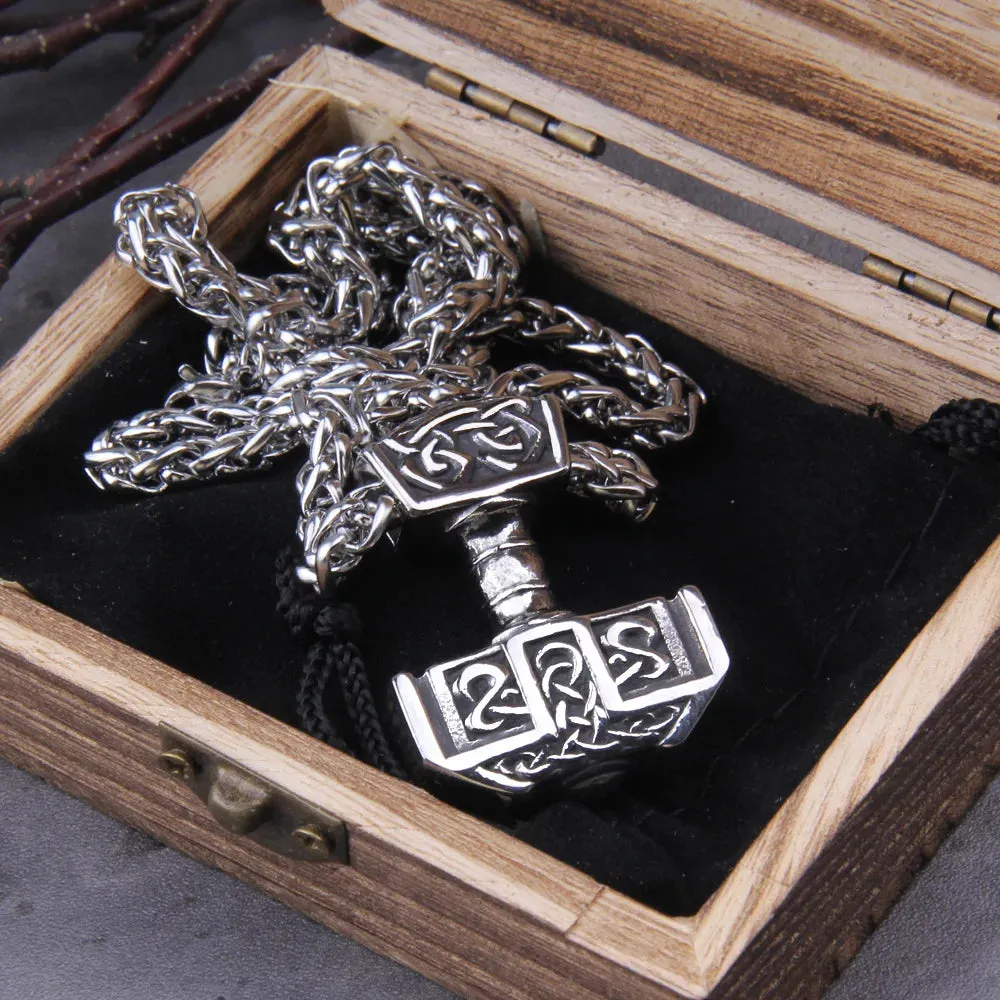 Viking Mjolnir Necklace