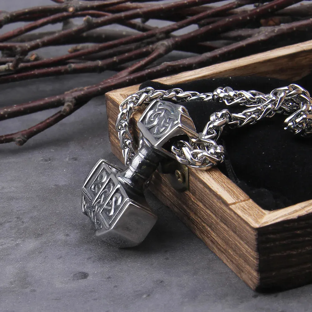 Viking Mjolnir Necklace