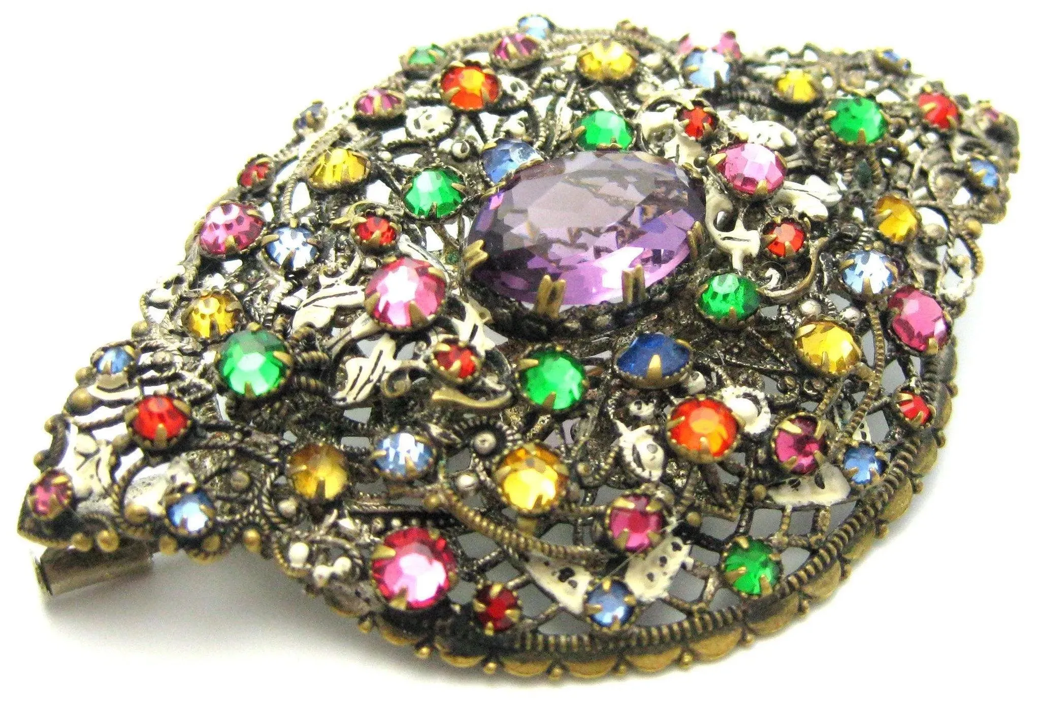 Vintage 1930s Czech Brooch