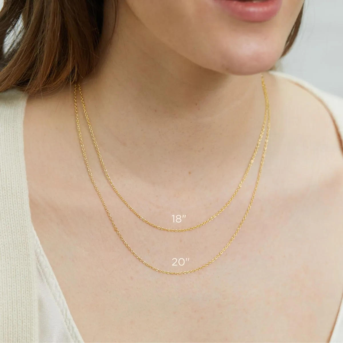 Waverley Yellow Gold Vermeil Trace Chain