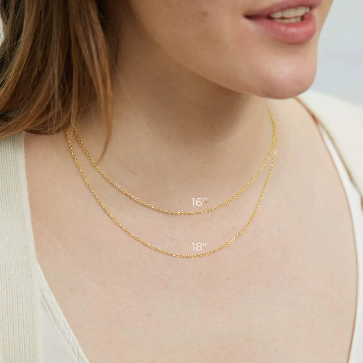 Waverley Yellow Gold Vermeil Trace Chain