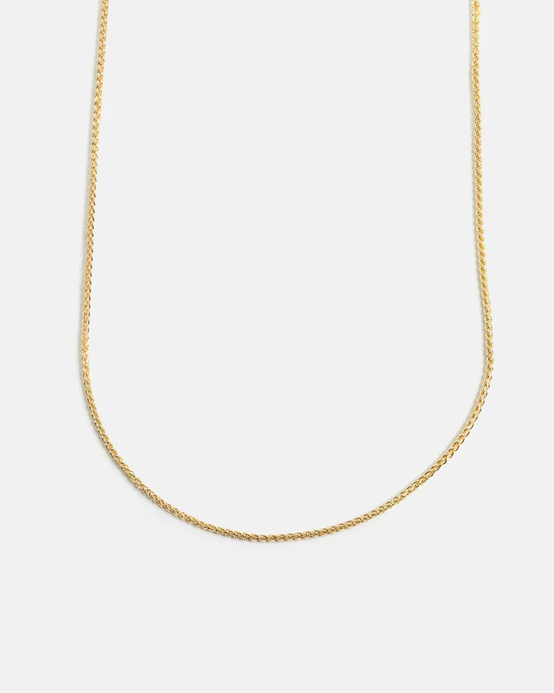 Wheat Chain in 10k Gold
